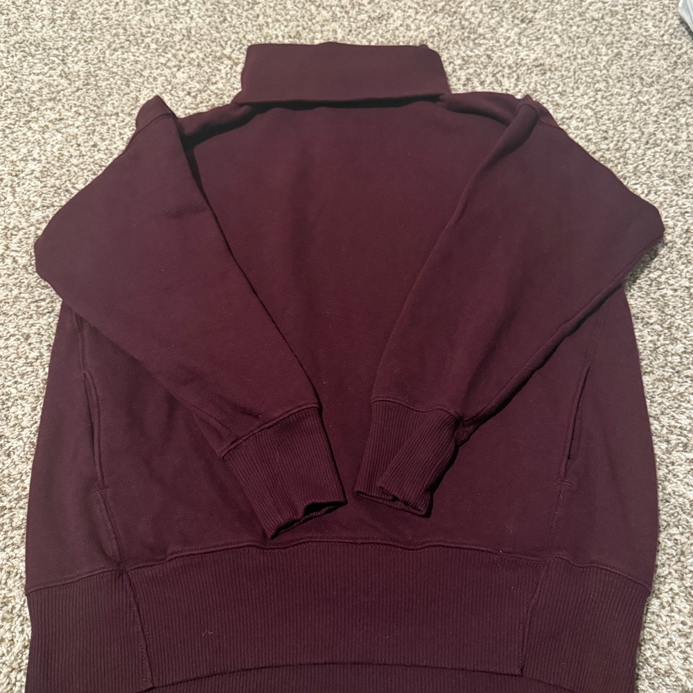 Aerie Deep Burgundy Turtleneck